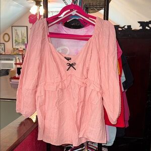 NWT Torrid Babydoll Top